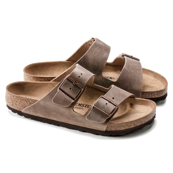 Birkenstock Unisex Arizona Oiled Leather Narrow Habana Birkenstock