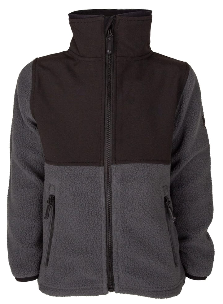 Lindberg Kids' Ramund Pile Jacket Anthracite Lindberg