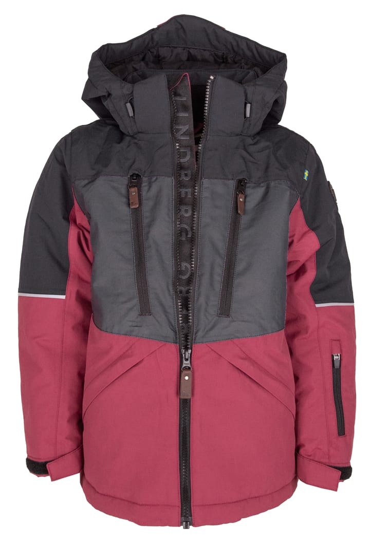 Lindberg Kids' Alpine Winter Jacket Black/Cerise Lindberg