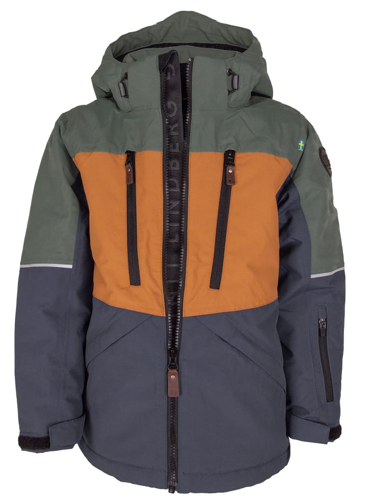 Lindberg Kids' Alpine Winter Jacket Green/Blue Lindberg