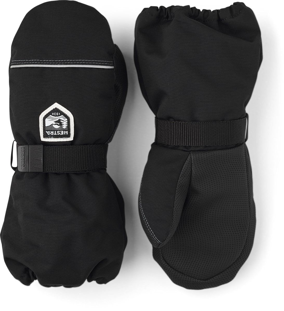 Hestra Kids' Wool Terry - Mitt Black