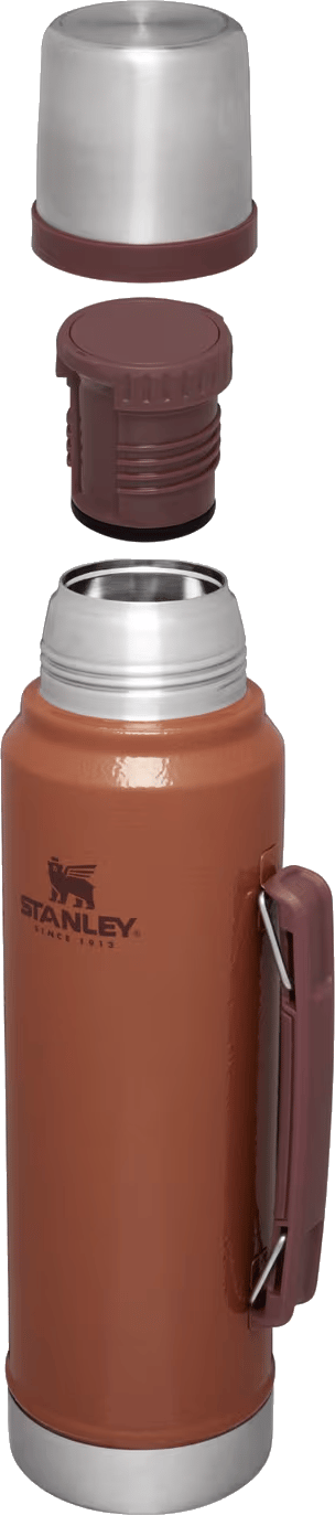 Stanley Classic Vacuum Bottle 1 L Hammertone Clay Stanley