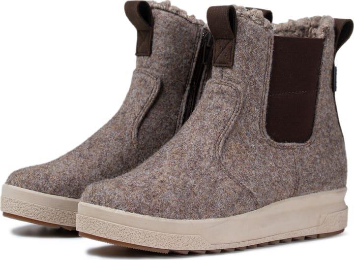 Pomar Women´s Kevo GORE-TEX Ankle Boot Sand Felt/bark Micro Pomar