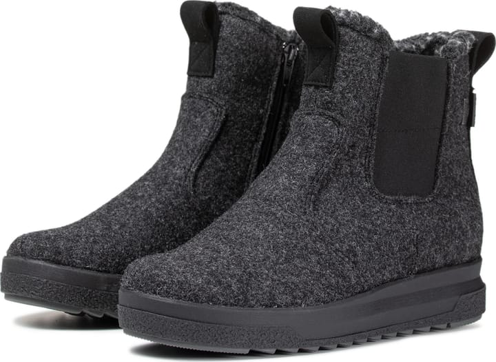 Pomar Women´s Kevo GORE-TEX Ankle Boot Granit Felt/black Micro Pomar