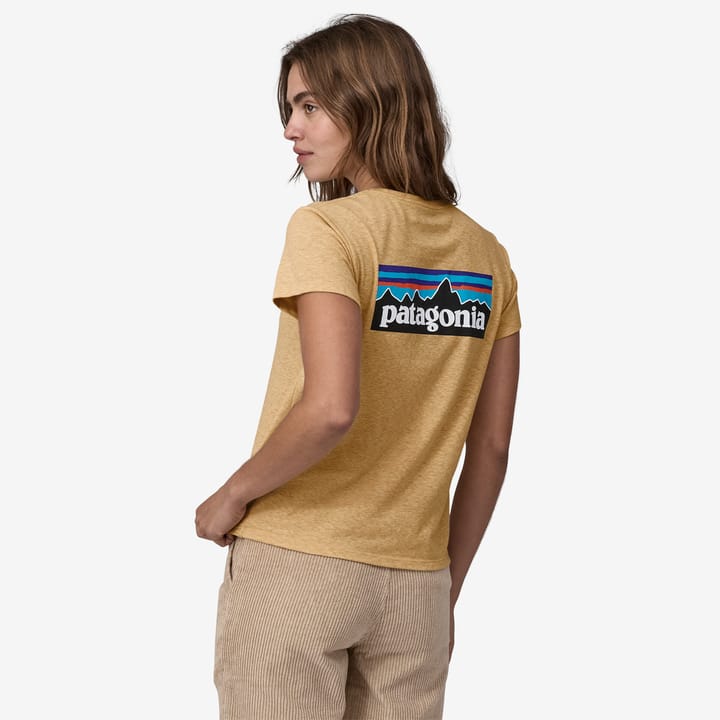 Patagonia Women's P-6 Logo Responsibili-Tee Dulse Mauve Patagonia