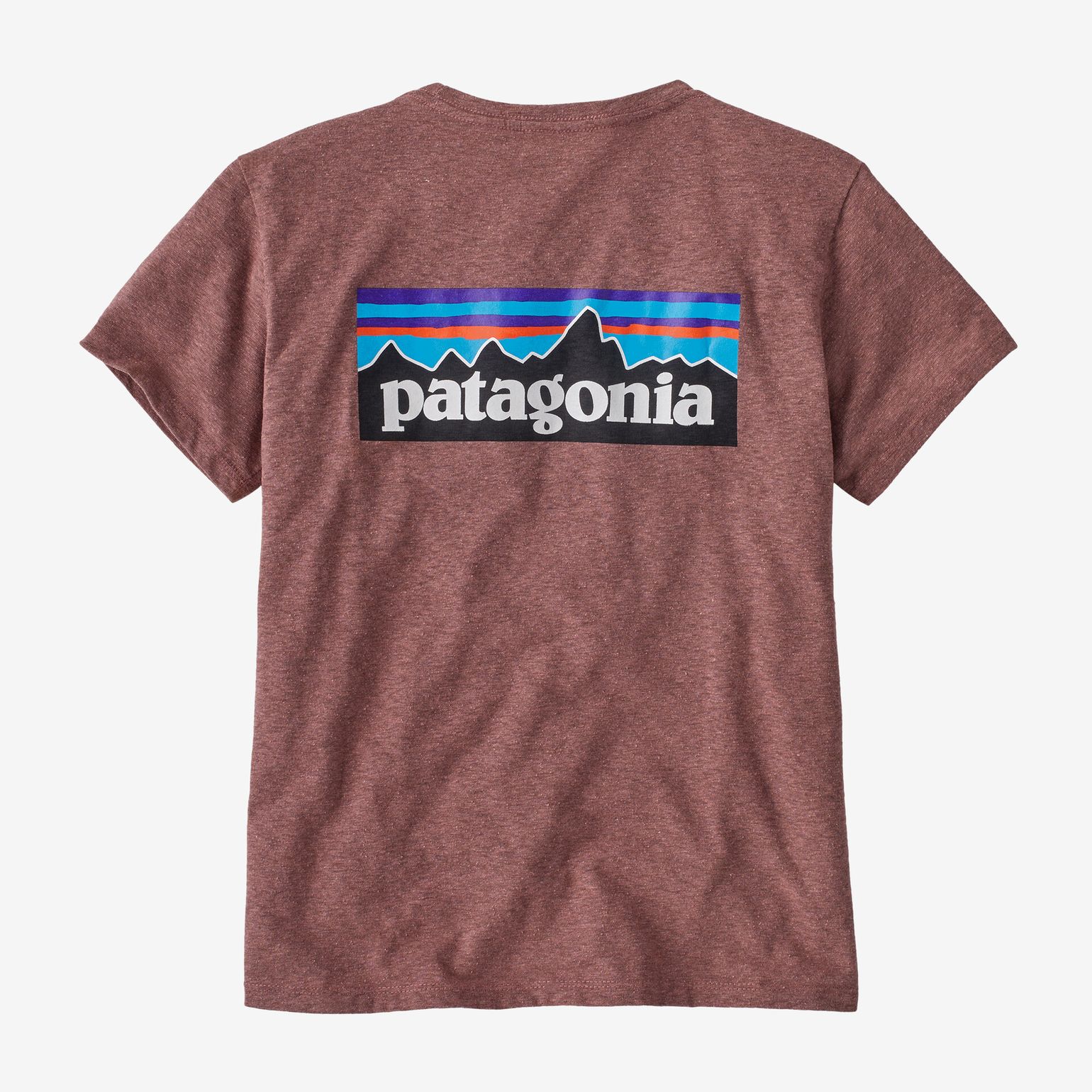 Patagonia Women's P-6 Logo Responsibili-Tee Dulse Mauve