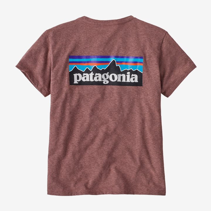 Patagonia Women's P-6 Logo Responsibili-Tee Dulse Mauve Patagonia