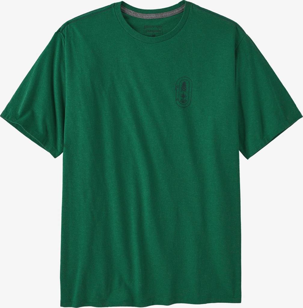 Patagonia Men's Clean Climb Trade Responsibili-Tee Gather Green