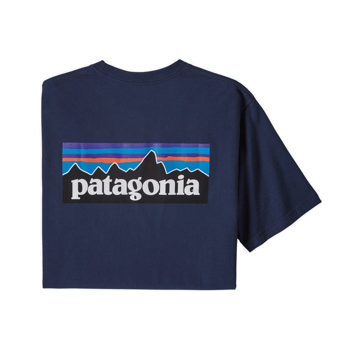 Patagonia Men's P-6 Logo Responsibili-Tee Classic Navy Patagonia