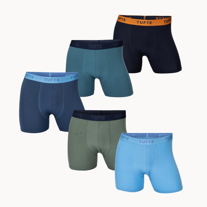 Tufte Wear Tufte Softboost M Boxer Briefs 5-Pk Assorted Colours Tufte Wear