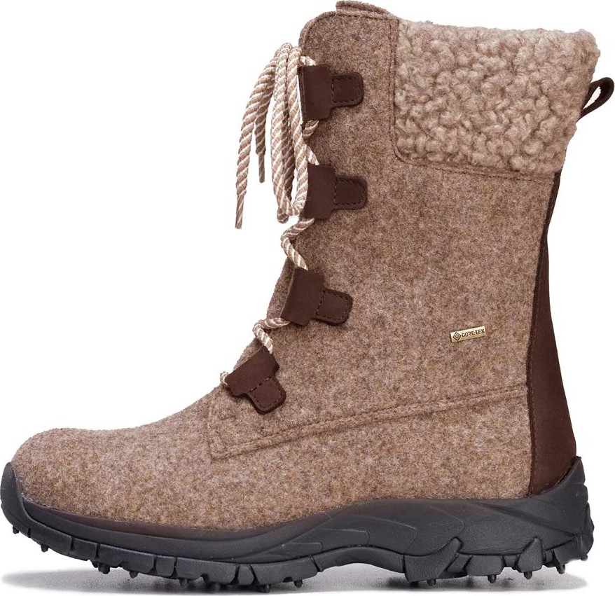 Pomar Women’s Riekko GORE-TEX Boot Sand Felt/bark