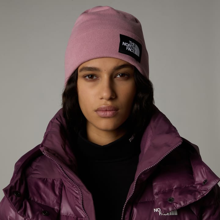 The North Face Dock Worker Recycled Beanie Mauve The North Face