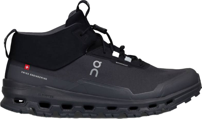 On Juniors’ Cloudhero Mid Waterproof Black-eclipse