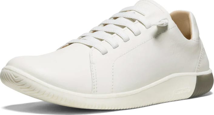 Keen Men's KNX Leather Sneaker Star White/Star White Keen