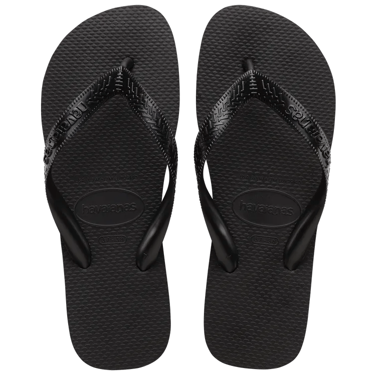 Havaianas Kids' Top Flip Flops Black