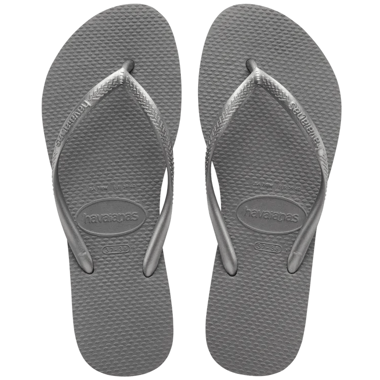 Havaianas Unisex Slim Steel Grey