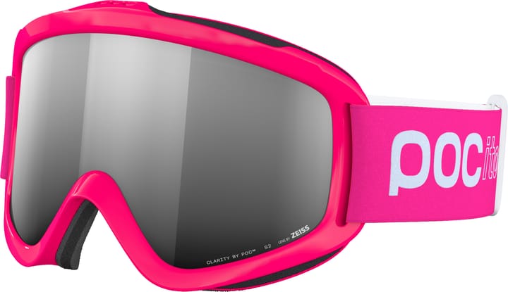 POC Pocito Iris Fluorescent Pink/partly Sunny Silver POC