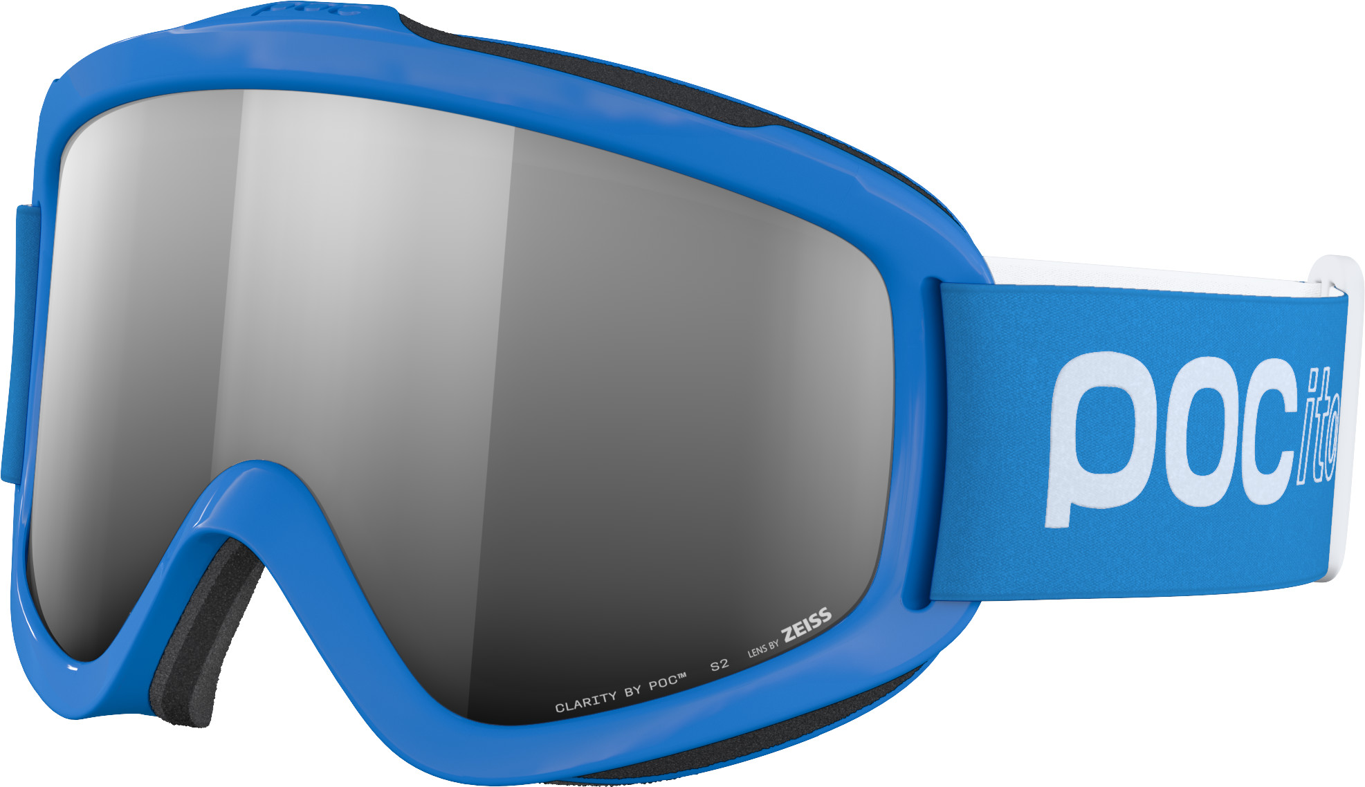 POC Pocito Iris Fluorescent Blue/partly Sunny Silver