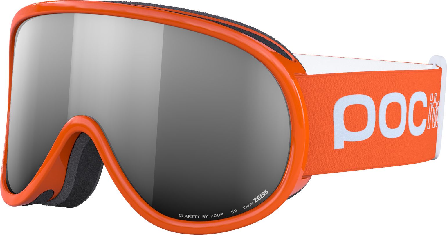 POC Pocito Retina Fluorescent Orange/partly Sunny Silver