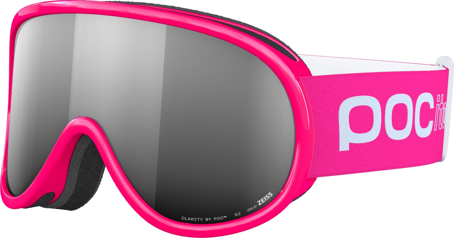 POC Pocito Retina Fluorescent Pink/partly Sunny Silver