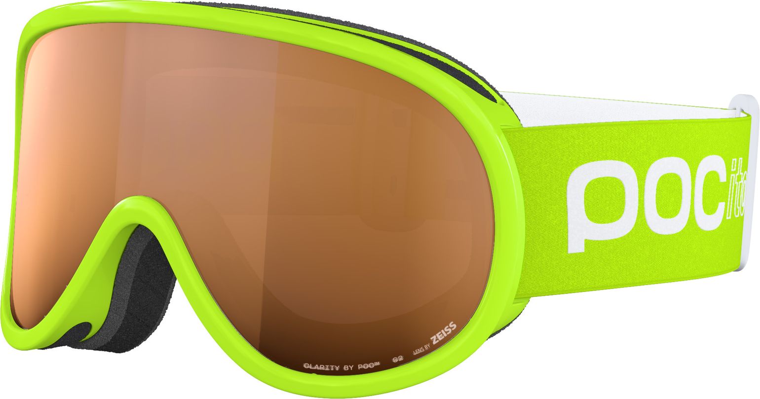 POC Pocito Retina Fluorescent Yellow/green/partly Sunny Light Orange