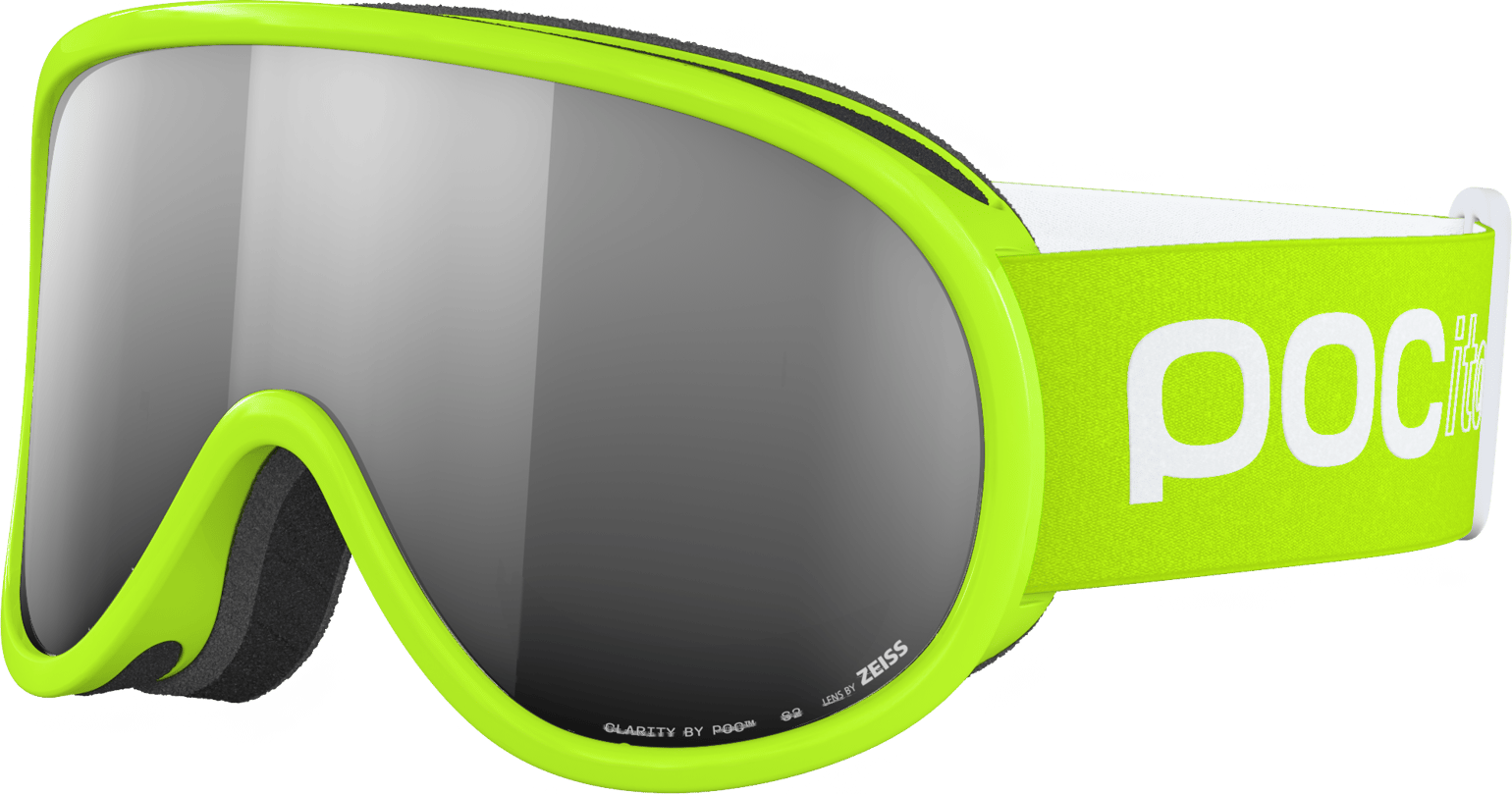 POC Pocito Retina Fluorescent Yellow/green/partly Sunny Silver