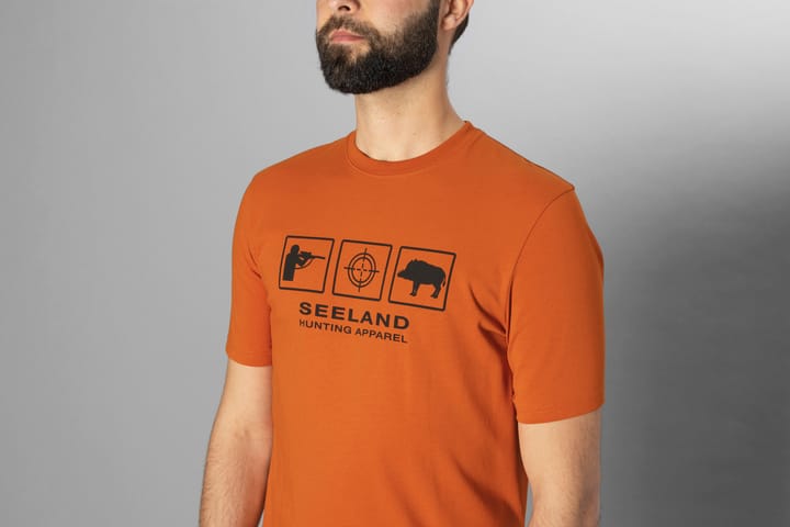 Seeland Men's Lanner T-Shirt Gold Flame Seeland