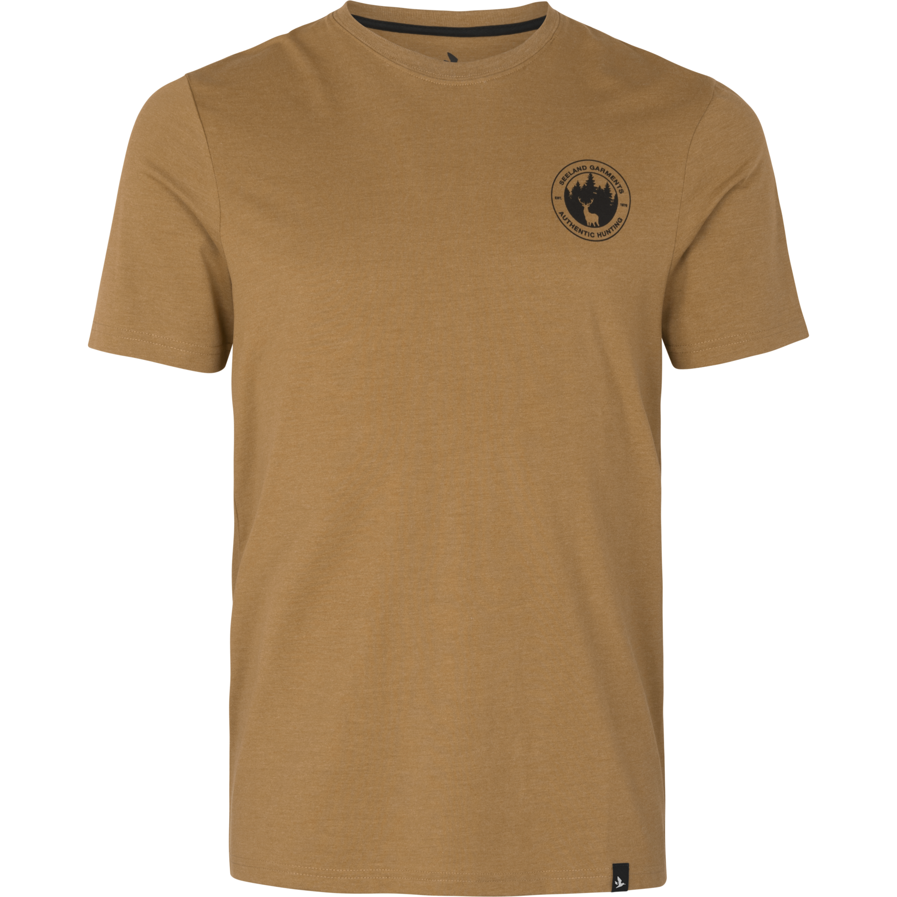 Seeland Men’s Saker T-Shirt Antique Bronze Melange