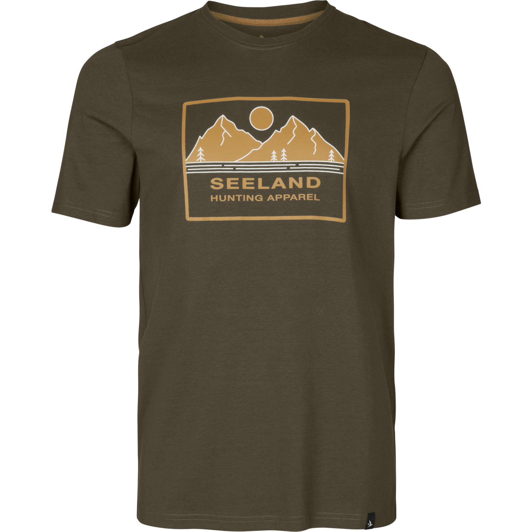 Seeland Men’s Kestrel T-Shirt Grizzly Brown