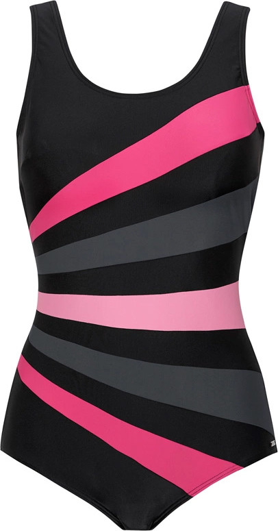 Abecita Women’s Action Swimsuit Black/Pink