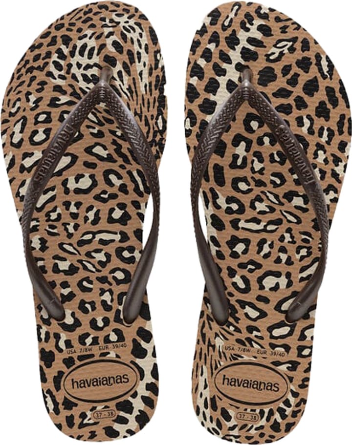 Havaianas Women's Slim Animals Rose Gold/Cafe Havaianas