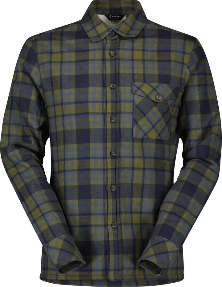 Scott Men's Shirt Heritage Pile Fir Green/dark Blue Scott