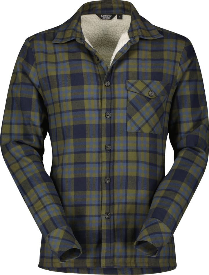 Scott Men's Shirt Heritage Pile Fir Green/dark Blue Scott