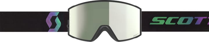 Scott Unisex Goggle React Amp Pro Black/aurora Green Scott