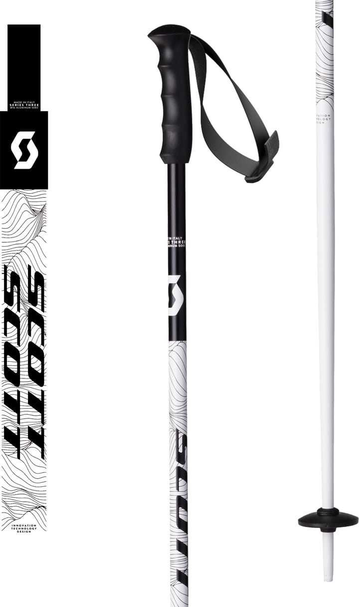 Scott Kids' Sea Jr Pole Black/White Scott