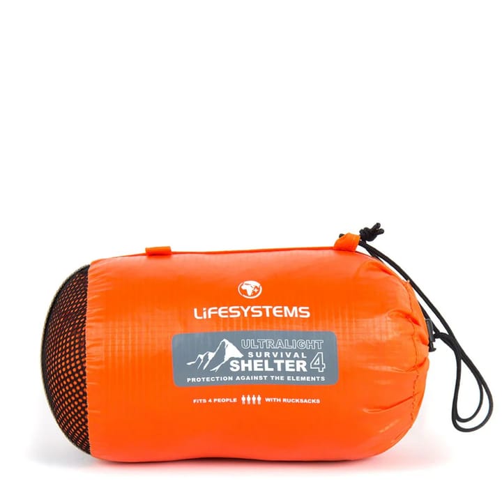 Lifesystems Ultralight Survival Shelter 4 Orange Lifesystems
