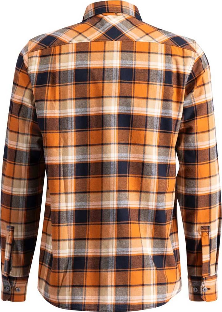 Lundhags Järpen Plaid Flannel Shirt Brick Lundhags