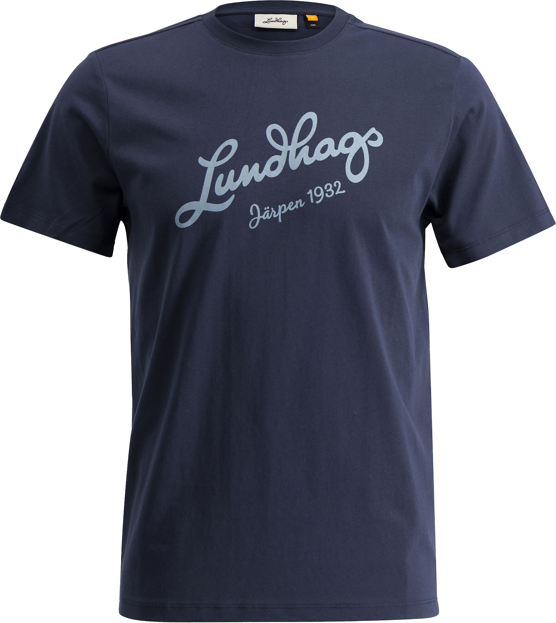 Lundhags Men’s Järpen Logo T-Shirt Deep Blue