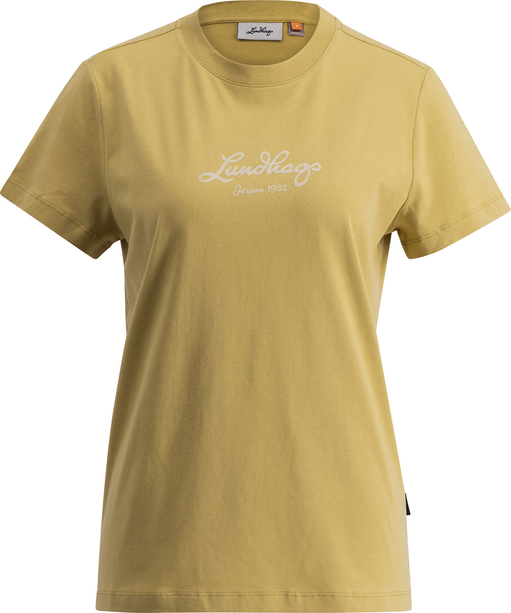 Lundhags Women’s Järpen Logo T-shirt Straw