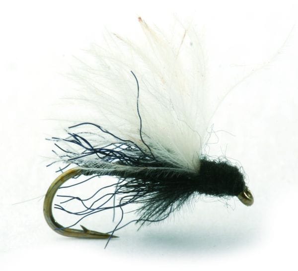 Umpqua Flies Cdc Midge Adult White/black Umpqua Flies