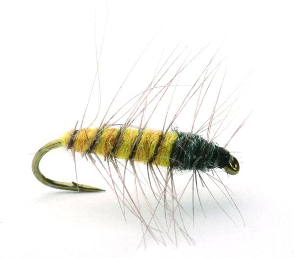 Umpqua Flies Superpuppan Yellow #12 Kjøp 12 Fluer Få Gratis Flueboks Yellow Umpqua Flies