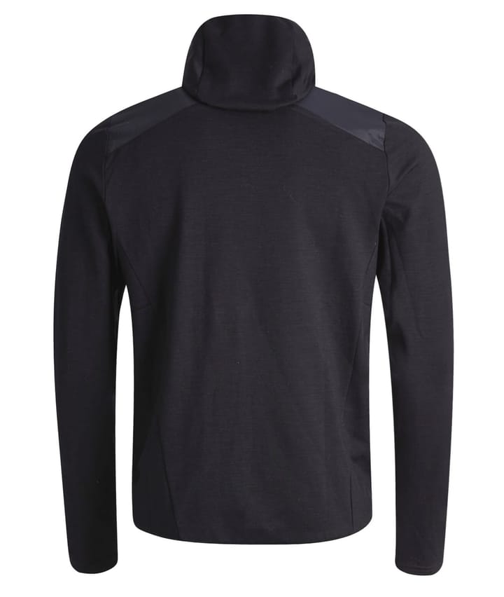 Lundhags Men's Padje Merino Block Hoodie Black Lundhags