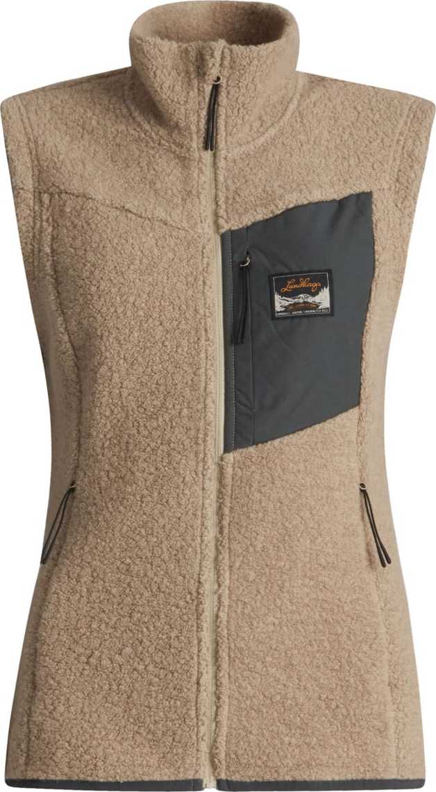 Lundhags Women’s Flok Wool Pile Vest Sand