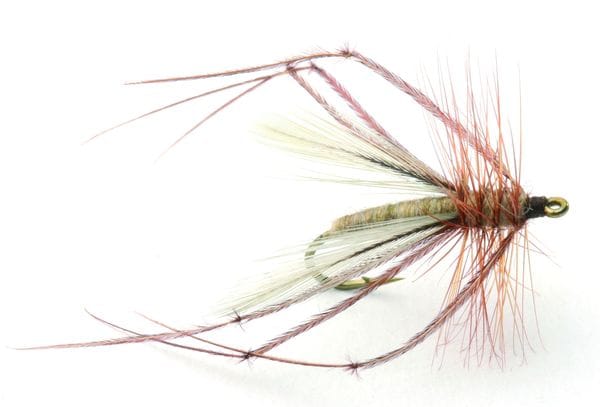 Umpqua Flies Classic Long Legs #12 Kjøp 12 Fluer Få Gratis Flueboks Red/grey Umpqua Flies