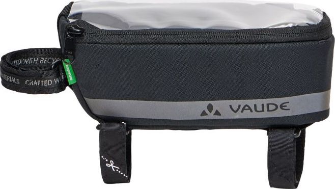 VAUDE Unisex Top Tube Phone Bag  Black