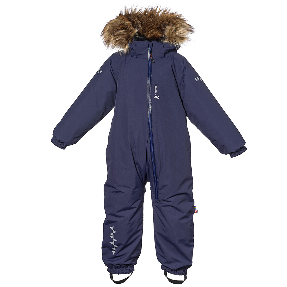 Isbjörn of Sweden Toddlers’ Padded Jumpsuit Navy