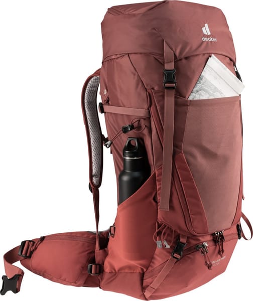 Deuter Futura Air Trek 45 + 10 SL Redwood-lava Deuter