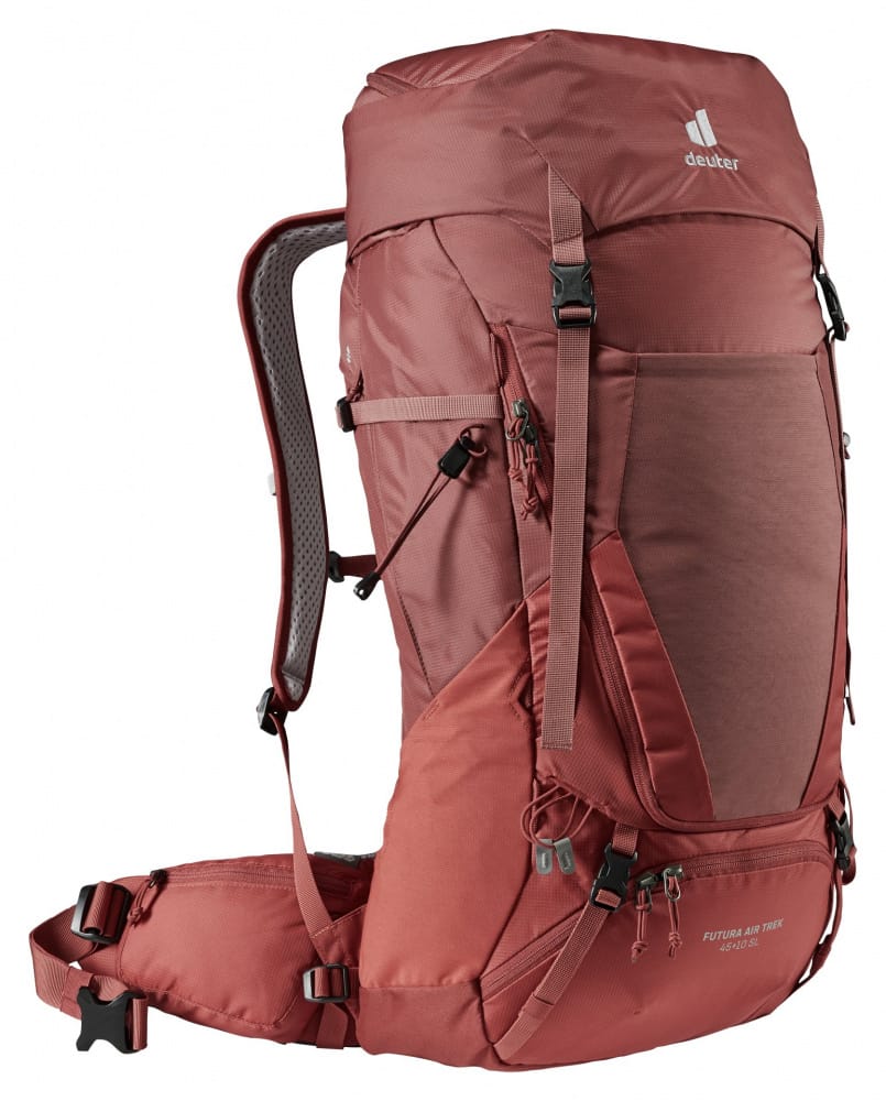 Deuter Futura Air Trek 45 + 10 SL Redwood-lava