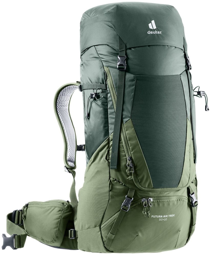 Deuter Men's Futura Air Trek 50+10 Ivy-Khaki