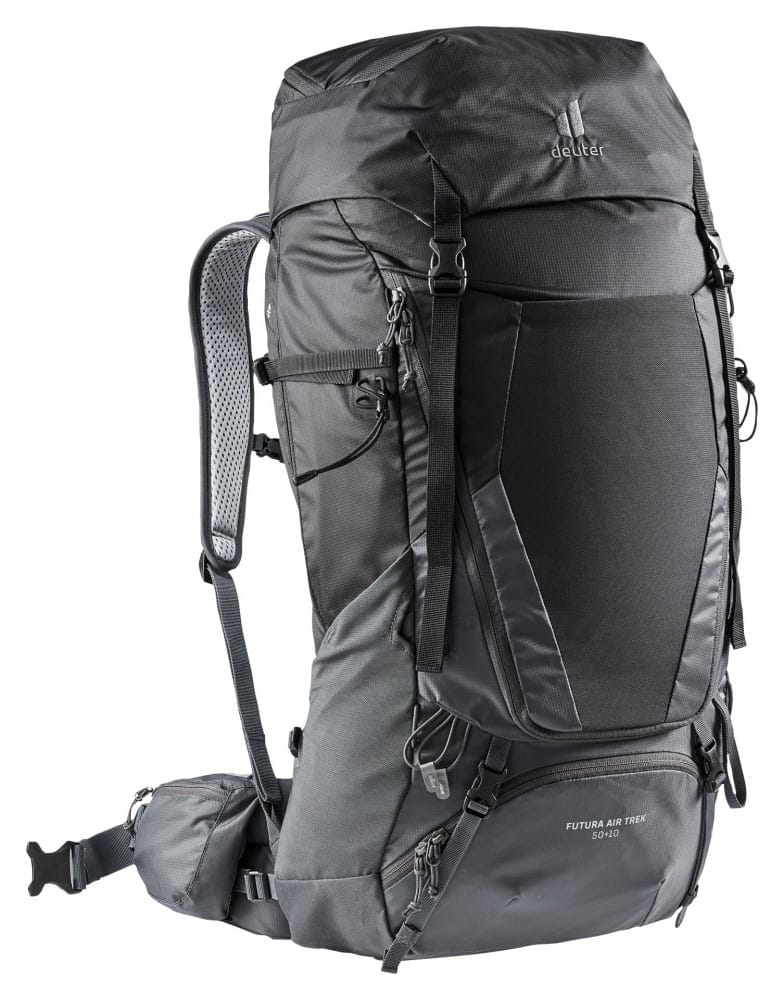 Deuter Men's Futura Air Trek 50+10 Black-Graphite